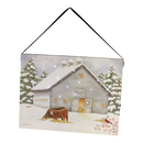 Fiber Optic Lighted Canvas Art - Farm Animals