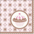 Paper Cocktail Napkin - Muffin