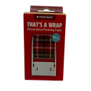 That's A Wrap Decorative Packing Tape - Tartan