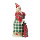 Highland Glen Santa Figurine - Sliding Into The Holidays