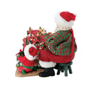 Holiday Lights Santa - Christmas >> Figurines >> Santa Claus - by Possible Dreams - view 5