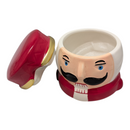 Ceramic Nutcracker Sugar or Spice Bowl - Housewares >> Dishes & Glassware - by Tii Collections - view 2