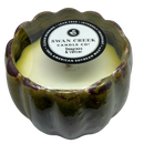 Small Petal Pot Soy Candle - Seagrass and Vetiver - Home & Living >> Candles >> Jar - by Swan Creek Candle Co