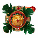 Hollywood Red and Green Leaves Hat Nutcracker - 18 Inch