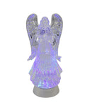 Illuminated Angel Water Globe B/O