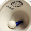 Ceramic Holiday Bell - Snowflake Delight Pattern