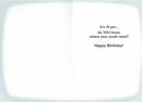 Shag Carpet - Birthday Card