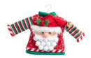 Santa Ugly Sweater Ornament - Christmas >> Ornaments >> Clothing - by Kurt Adler