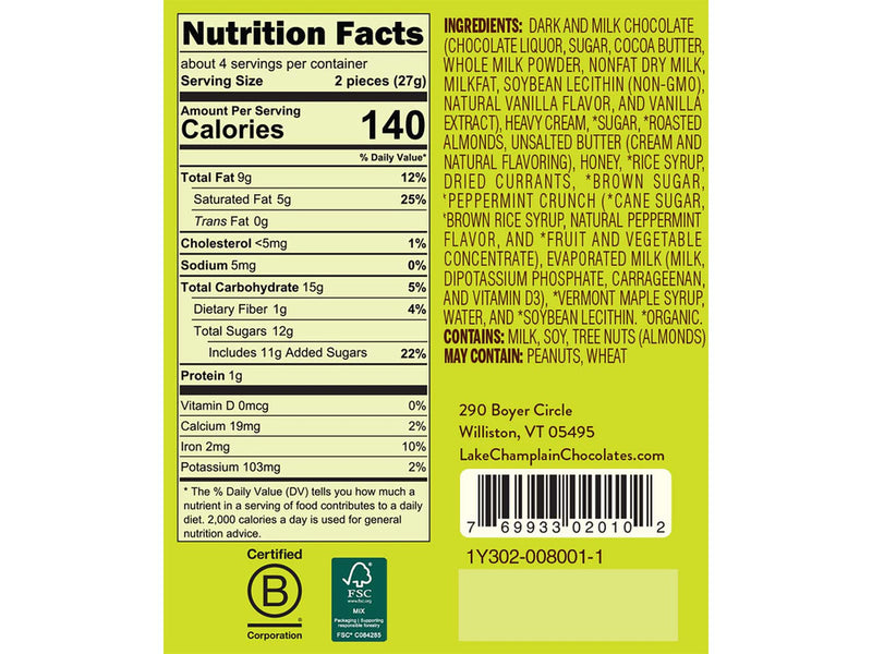 Lake Champlain 8 Piece Chocolate Gift Set