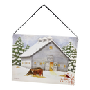 Fiber Optic Lighted Canvas Art - Farm Animals