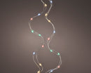 Micro Wire String Lights - 100 LED - Multicolor - Silver Wire