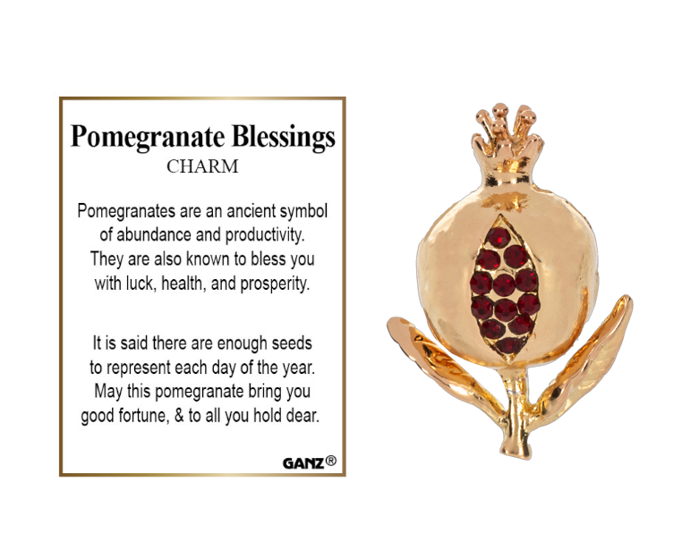 Pomegranate Blessings Charm