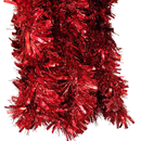 12 foot 6 Ply Luxury Tinsel Garland - Red