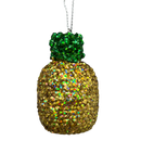 Bedazzled Pineapple Ornament - Tropical Sparkle