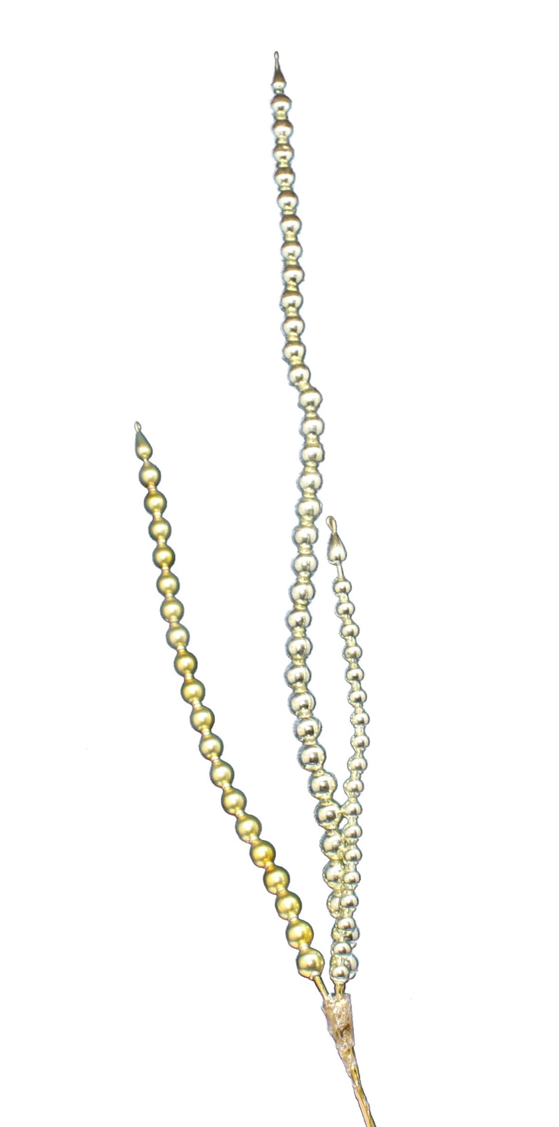 Gold Bead Spires - The Country Christmas Loft