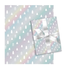 Prismatic Foil Roll Wrap - 30" Wide - Trees