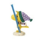 Woodstock with Skis Mini Figurine