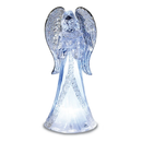 Lighted Acrylic Angel Holding a Dove - 8.75 Inch - Christmas >> Figurines - by Roman