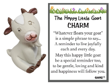 Happy Little Goat Pocket Charm -