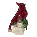 Acrylic Nightlight - Cardinal on Holly