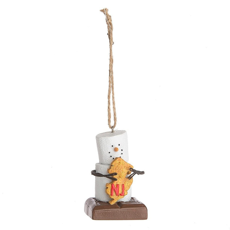 S'More Geographic Ornament - New Jersey - The Country Christmas Loft