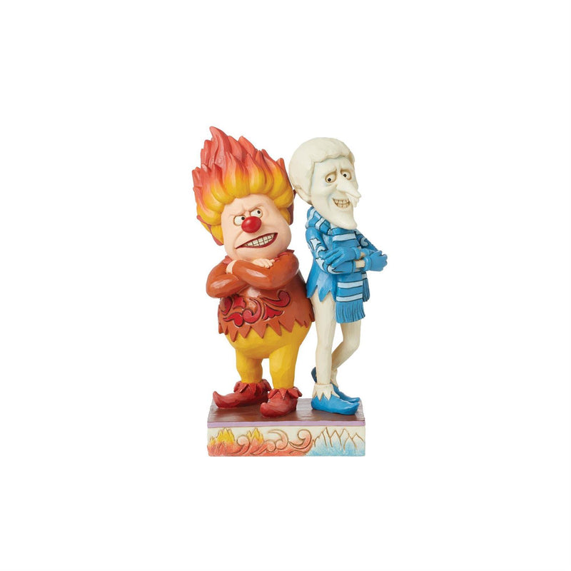 Heat Miser And Snow Miser Figurine - "Polar Opposites"