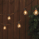 Patio Light Set - 20 G40 Bulbs on Brown Wire
