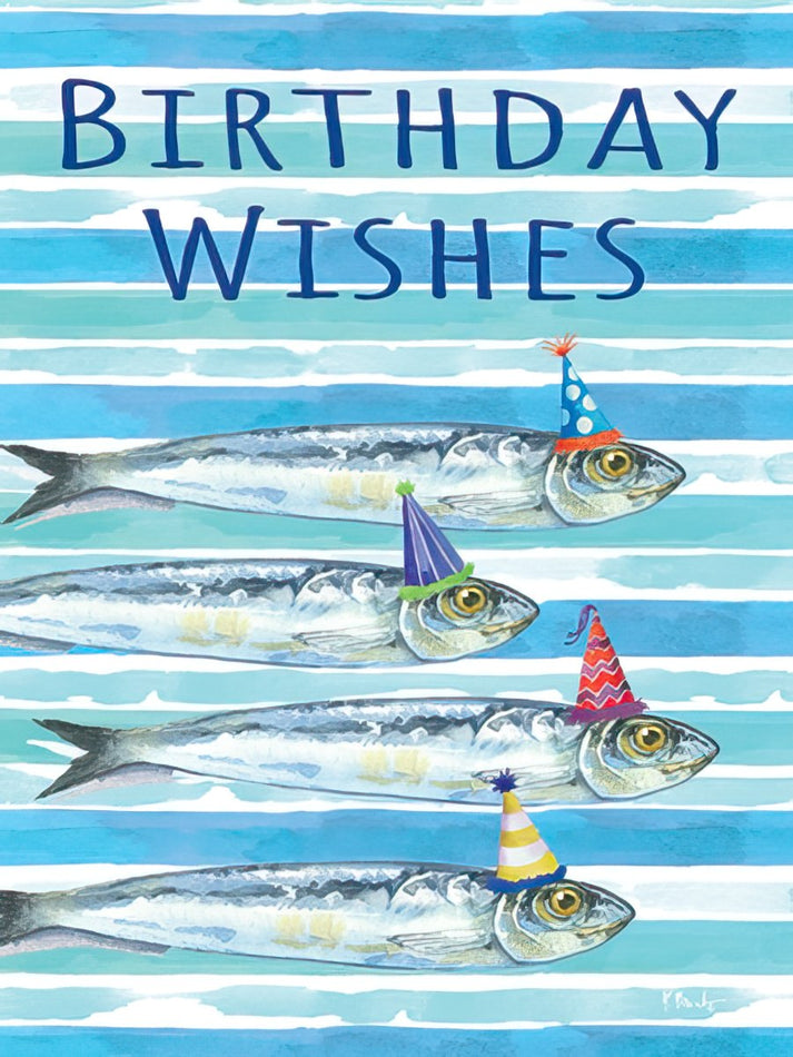 Hope it's o-fishally the best year ever! Birthday Card