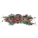 Pine And Berry Candle Holder