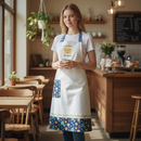The Slow Sloth Chef Apron: A Reminder to Savor Every Moment - Aprons - by Kay Dee Design - view 2