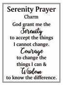 Serenity Prayer Charm - Gift Shoppe >> Jewelry >> Charms and Worry Stones - by Ganz - view 3