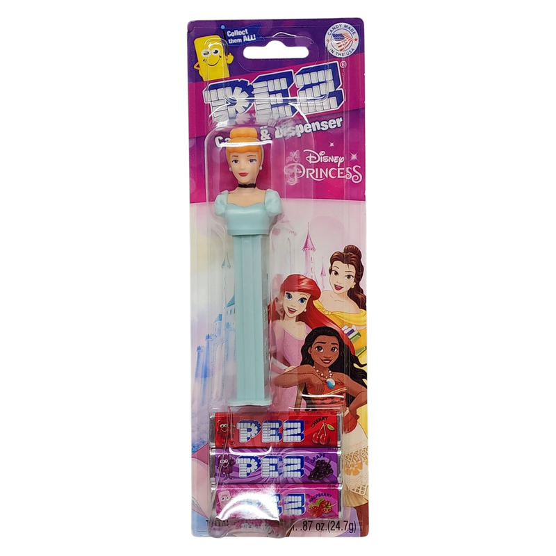 Pez 'Disney Princess' Dispenser with 3 Candy rolls - Cinderella