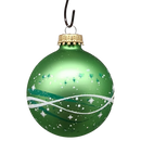 Krebs Value Glass Ornament 4 pack - Winter Whirl