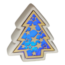 Color Changing Dolomite & Wood Decor - Tree - Christmas >> Decor - by Gerson - view 3