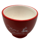 Dolomite Holiday Bowl Solid Red - Small