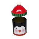 Gift Tin with Pom Pom Hat - Penguin
