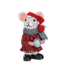Santa's Little Helper Mouse Pocket Charm -  Girl