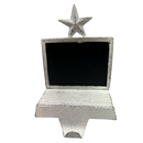 Chalkboard Stocking Hanger - White