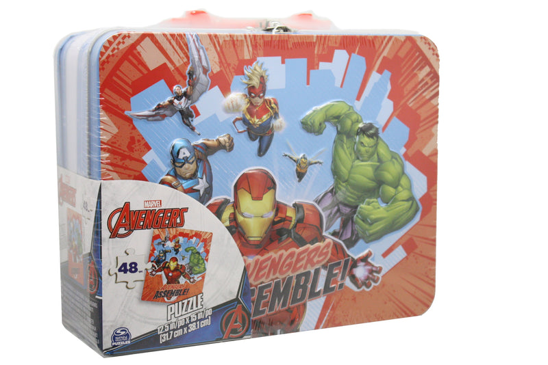 Puzzle in Tin With Handle - Avengers Assemble
