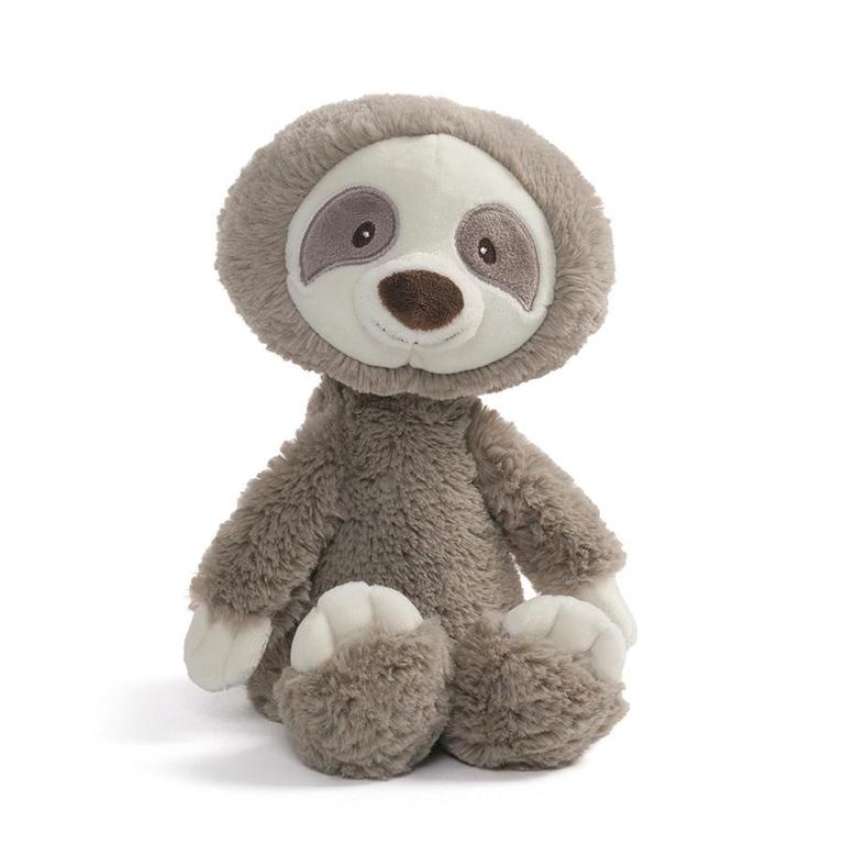 Toothpick Sloth Plush Stuffed Animal 12 inch - Taupe