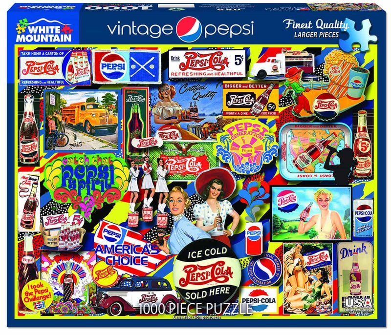 Vintage Pepsi - 1000 Piece Jigsaw Puzzle - The Country Christmas Loft