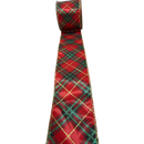 Tartan Plaid Wire-Edged Christmas Ribbon