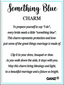 Something Blue Charm - A Beautiful Token of Love and Commitment - Gift Shoppe >> Jewelry >> Charms and Worry Stones - by Ganz