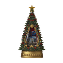 Lighted Tree Spinning Waterglobe -