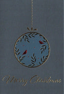 Elegant Boxed Cards - Cardinal Ornament