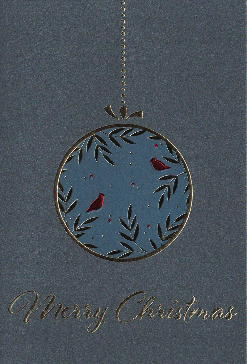 Elegant Boxed Cards - Cardinal Ornament