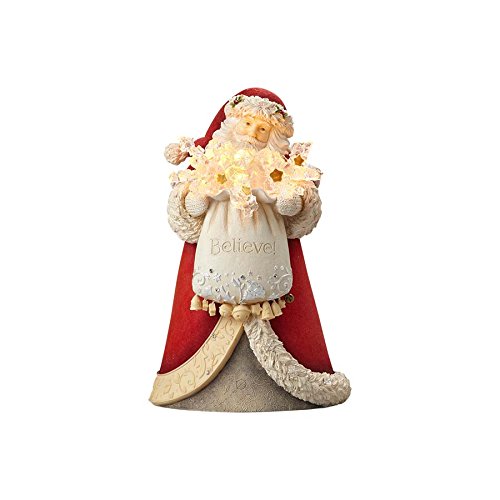 Heart Of Christmas Hrtch Santa-Believe Figurine - The Country Christmas Loft