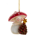 Merry Little Mushroom with a Pinecone Tree - Christmas >> Ornaments >> Gardening - by Merry Little Mushrooms