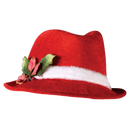 Slick Santa Holiday Fedora