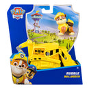 Paw Patrol Rescue Vehicle and Character - Rubble and Bulldozer
